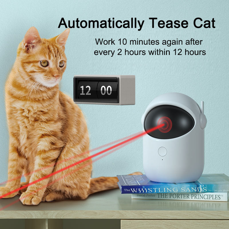 Timed Automatic Laser Light Funny Cat Pen Stick